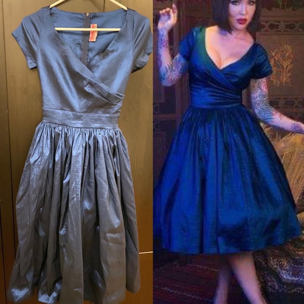 Royal Blue Ava Dress, XS, Worn Once